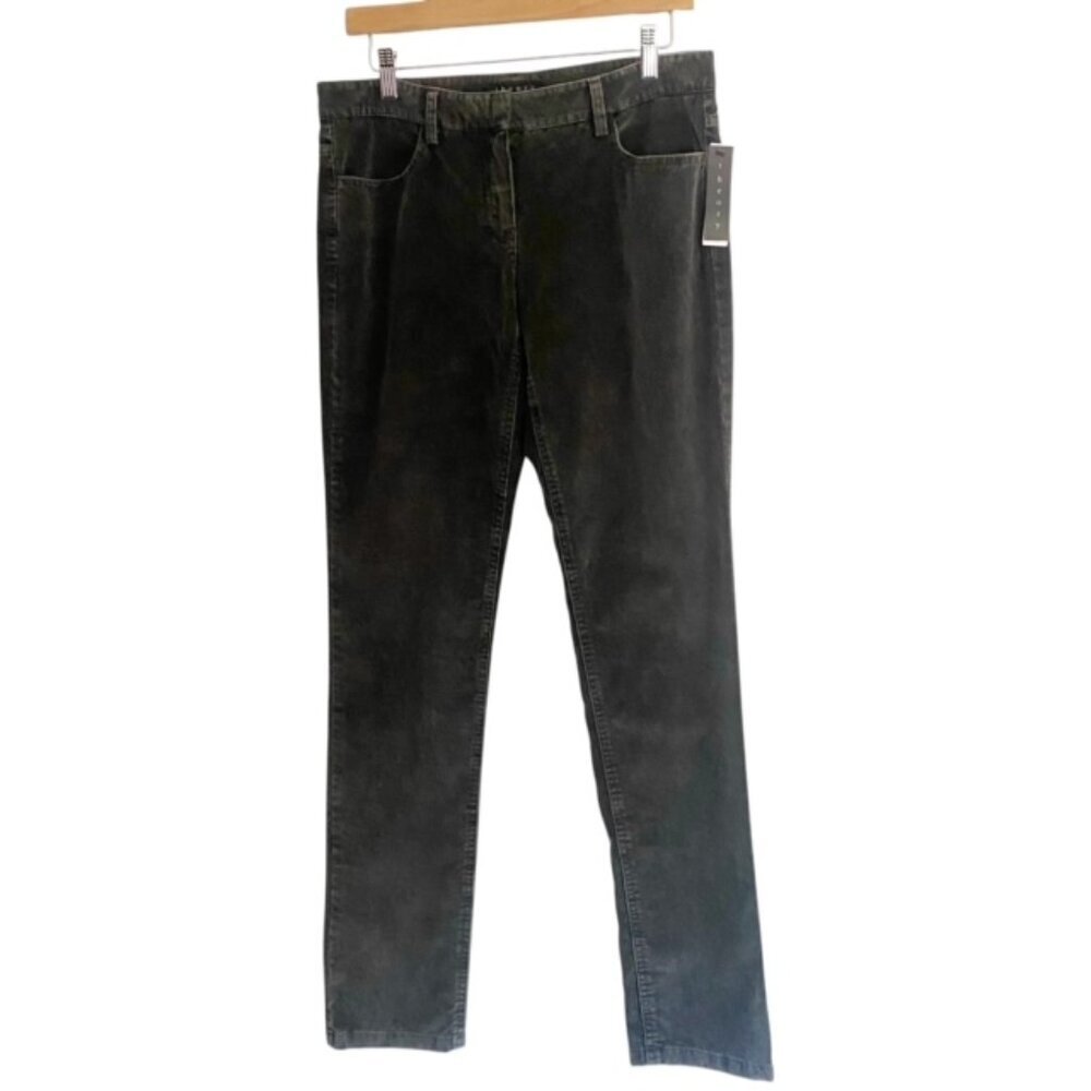 NWT Theory Grey Maseli Stretch Corduroy Pants 8